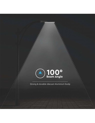 20423-Armatura Stradale LED Chip Samsung  LM/W Colore Grigio  -6