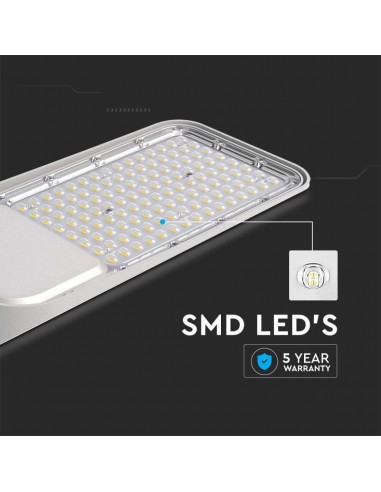20423-Armatura Stradale LED Chip Samsung  LM/W Colore Grigio  -7