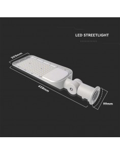 20429-Armatura Stradale LED Chip Samsung  LM/W Colore Grigio -1 2