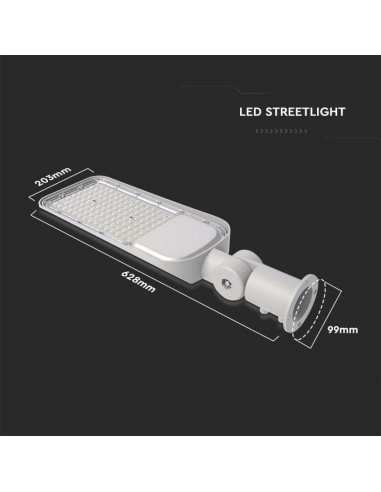 20429-Armatura Stradale LED Chip Samsung  LM/W Colore Grigio -2