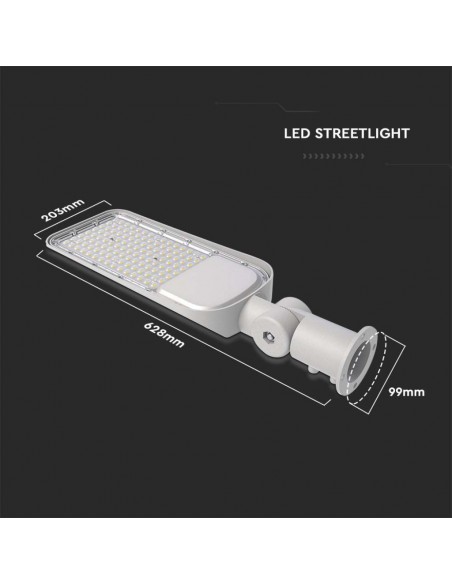 20429-Armatura Stradale LED Chip Samsung  LM/W Colore Grigio -2
