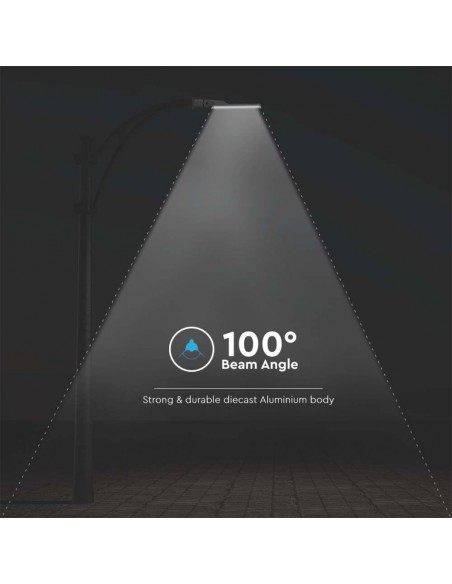 20429-Armatura Stradale LED Chip Samsung  LM/W Colore Grigio -6