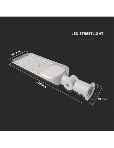 20438-Armatura Stradale LED Chip Samsung  LM/W Colore Grigio  -2