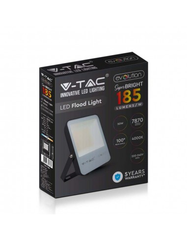 20452-Faro LED Chip Samsung  LM/W Colore Nero  -2