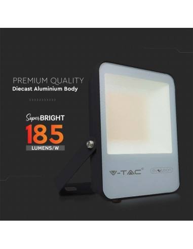 20452-Faro LED Chip Samsung  LM/W Colore Nero  -7