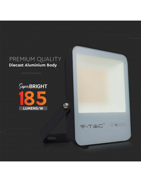 20452-Faro LED Chip Samsung  LM/W Colore Nero  -7