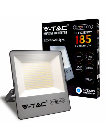 20457-Faro LED Chip Samsung  LM/W Colore Nero  -1