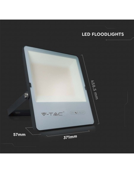 20457-Faro LED Chip Samsung  LM/W Colore Nero  -3