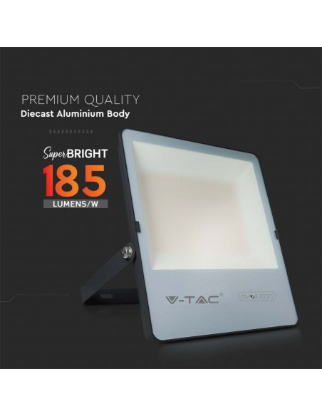 20457-Faro LED Chip Samsung  LM/W Colore Nero  -7