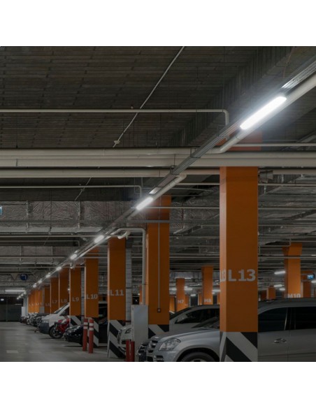 20475-Plafoniera LED Chip Samsung Impermeabile  LM/W M-Series cm Copertura Satinata  -5