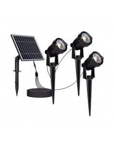 20489-x Faretti LED COB da Giardino  con Picchetti-1