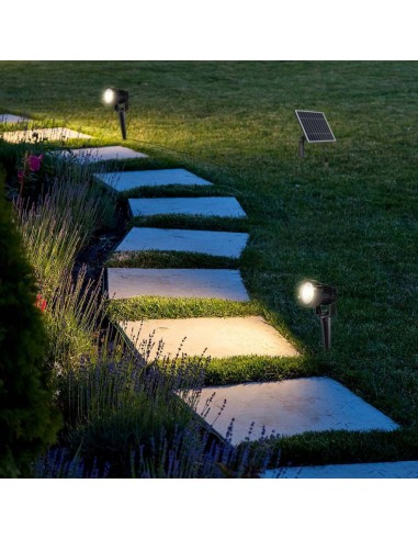 20489-x Faretti LED COB da Giardino  con Picchetti-4