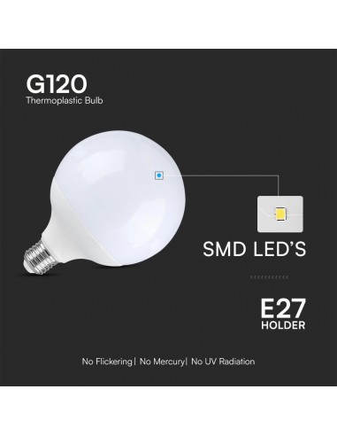 21125-Lampadina LED Chip Samsung E  LM/W G -5