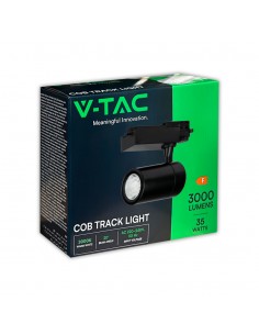 211285-Faretto LED per Binario Trifase   Colore Nero -1 2