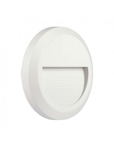211314-Faretto LED Segnapasso Rotondo Montaggio a Plafone  Colore Bianco  -1