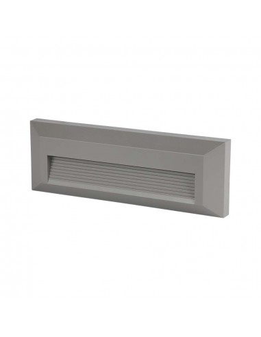 211330-Faretto LED Segnapasso Rettangolare Montaggio a Plafone  Colore Grigio  -1
