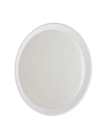 2114551-Plafoniera LED Rotonda  con Telecomando Cambia Colore  in  Effetto Stellato d mm h mm Dimmerabile-2