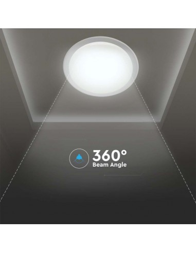 Plafoniera LED Rotonda 60W con...