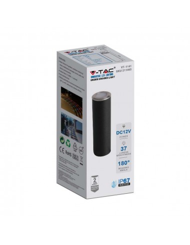 211463-Faretto LED Segnapasso a Cilindro da Interramento -2