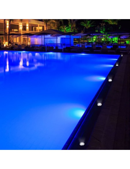 211463-Faretto LED Segnapasso a Cilindro da Interramento -4