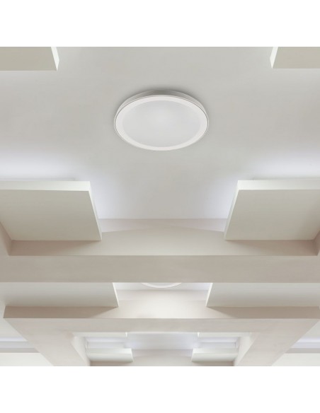 2114761-Plafoniera LED Rotonda  con Telecomando Cambia Colore  in  d mm h mm Dimmerabile-4