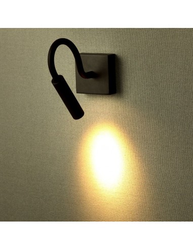 211485-Applique da Hotel per Lettura LED  Colore Nero -4