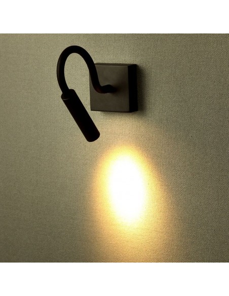 211485-Applique da Hotel per Lettura LED  Colore Nero -4