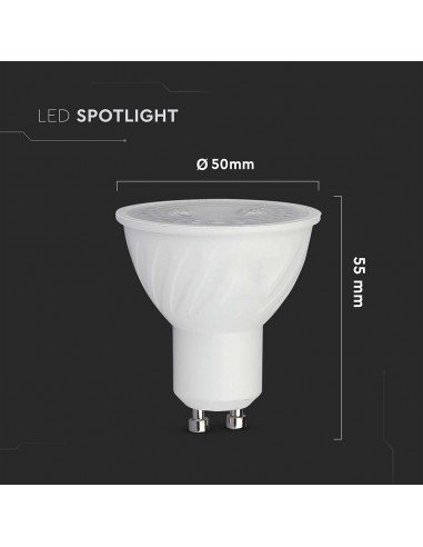 211901-Faretto LED GU   Copertura Trasparente -3