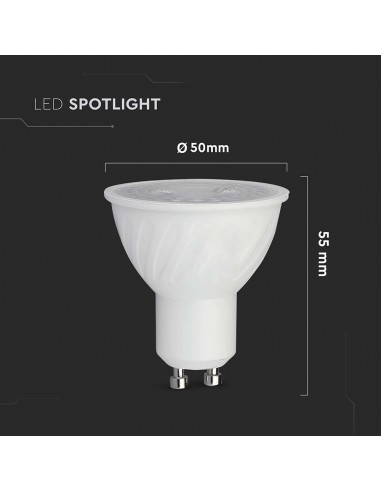 211941-Faretto LED GU   Copertura Trasparente -2