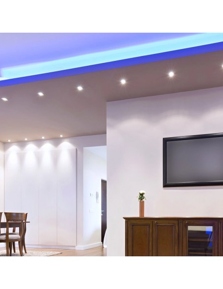 211991-Faretto LED GU   Copertura Trasparente  Dimmerabile-4