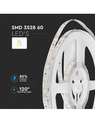 212009-Strip LED SMD /m m  LED/m Giallo V IP mm-6