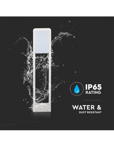 2120117-Paletto LED  Chip Samsung Corpo Bianco  -6