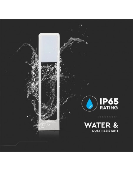 2120117-Paletto LED  Chip Samsung Corpo Bianco  -6