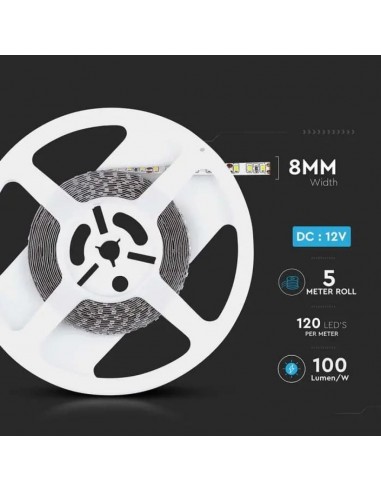 212042-Strip LED SMD /m m  LED/m V  IP mm-2