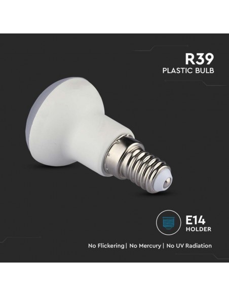 Lampadina LED Chip Samsung E14 2.9W R39 3000K