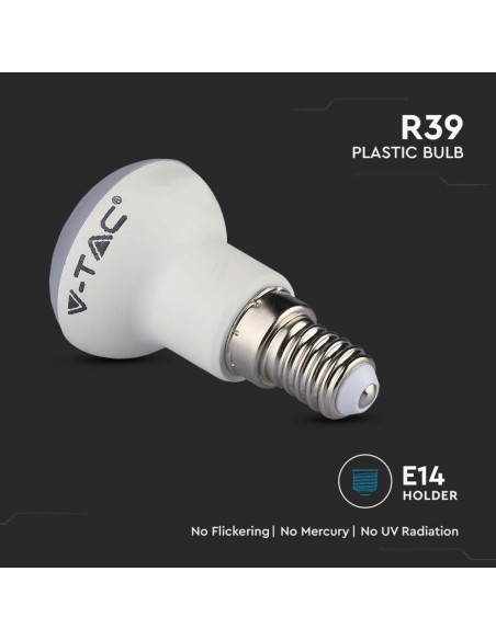 Lampadina LED Chip Samsung E14 3W R39 6400K