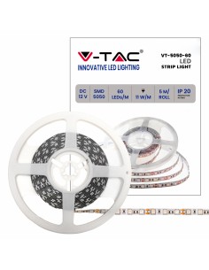 212128-Strip LED SMD /m m  LED/m Rosso V IP mm-1