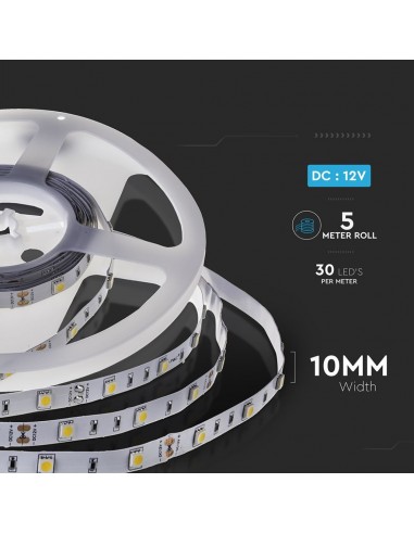 212135-Strip LED SMD /m m  LED/m V  IP mm-2