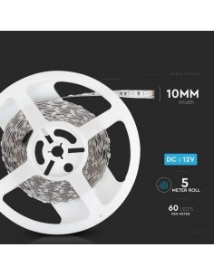 212137-Strip LED SMD /m m  LED/m Blu V IP mm-1 2