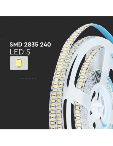 Strip LED SMD2835 20W/m 5m 240 LED/m...