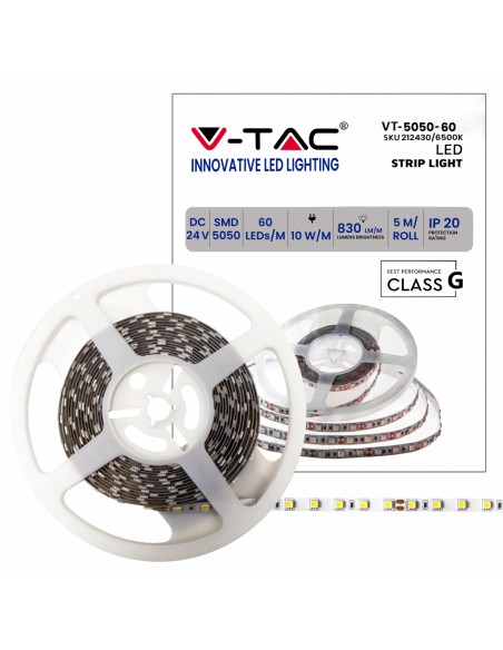 212430-Strip LED SMD /m m  LED/m V  IP mm-1