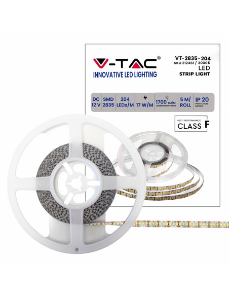 212461-Strip LED SMD /m m  LED/m V  IP mm-1