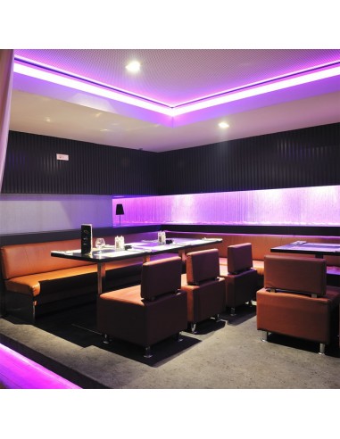 212558-Kit per Strip LED SMD /m Bobina m  LED/m con Telecomando e Alimentatore RGB Dimmerabile IP-3