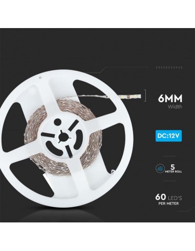 212560-Strip LED Light-S Series Flessibile Zig-Zag SMD /m m  LED/m V  IP mm-2