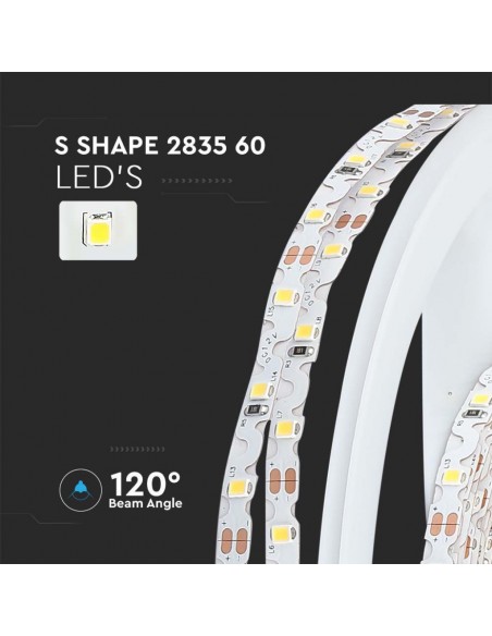 212560-Strip LED Light-S Series Flessibile Zig-Zag SMD /m m  LED/m V  IP mm-5