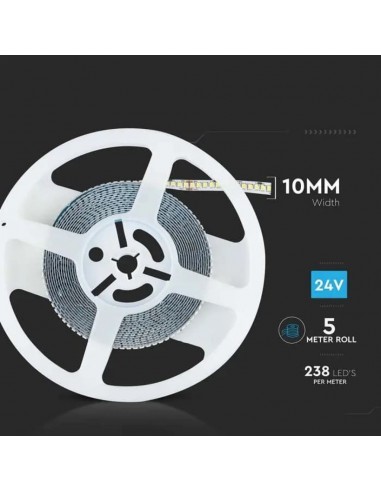 212601-Strip LED SMD /m m  LED/m LM/W V  IP mm-2