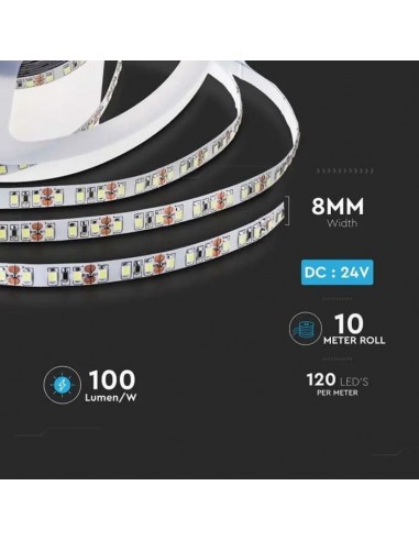 212623-Strip LED SMD /m m  LED/m  V IP mm-2