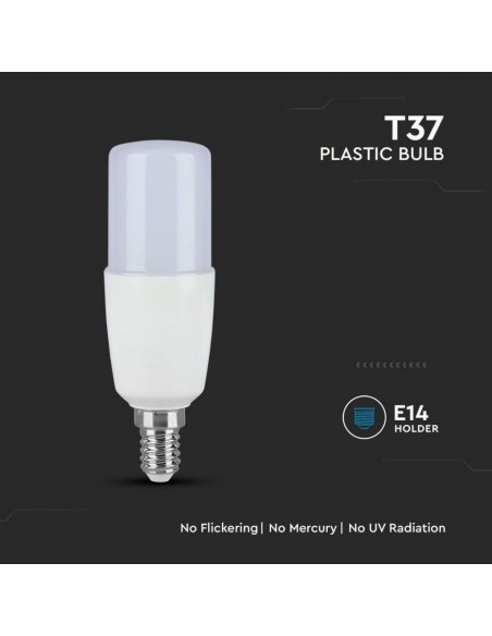 Lampadina LED Chip Samsung E14 7,5W T37 6400K