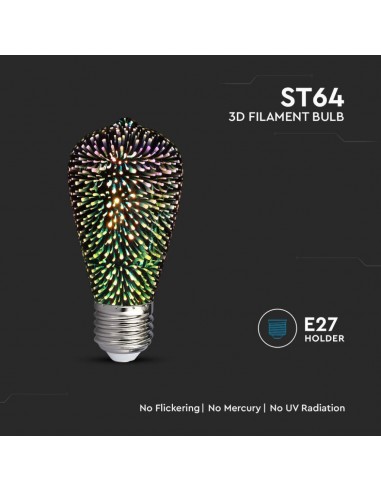 212705-Lampadina LED E  ST Filamento D -5
