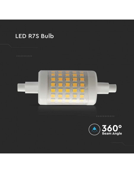 Lampadina LED 7W R7S 4000K 28x78mm